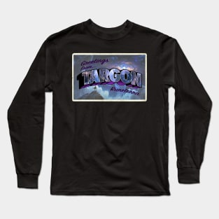 Greetings from Targon vintage Long Sleeve T-Shirt